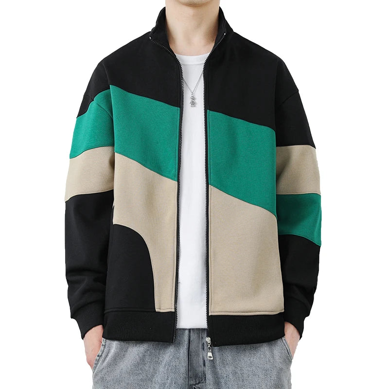 Colin Lane Tri Color Zip-up