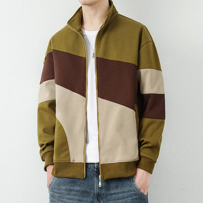 Colin Lane Tri Color Zip-up