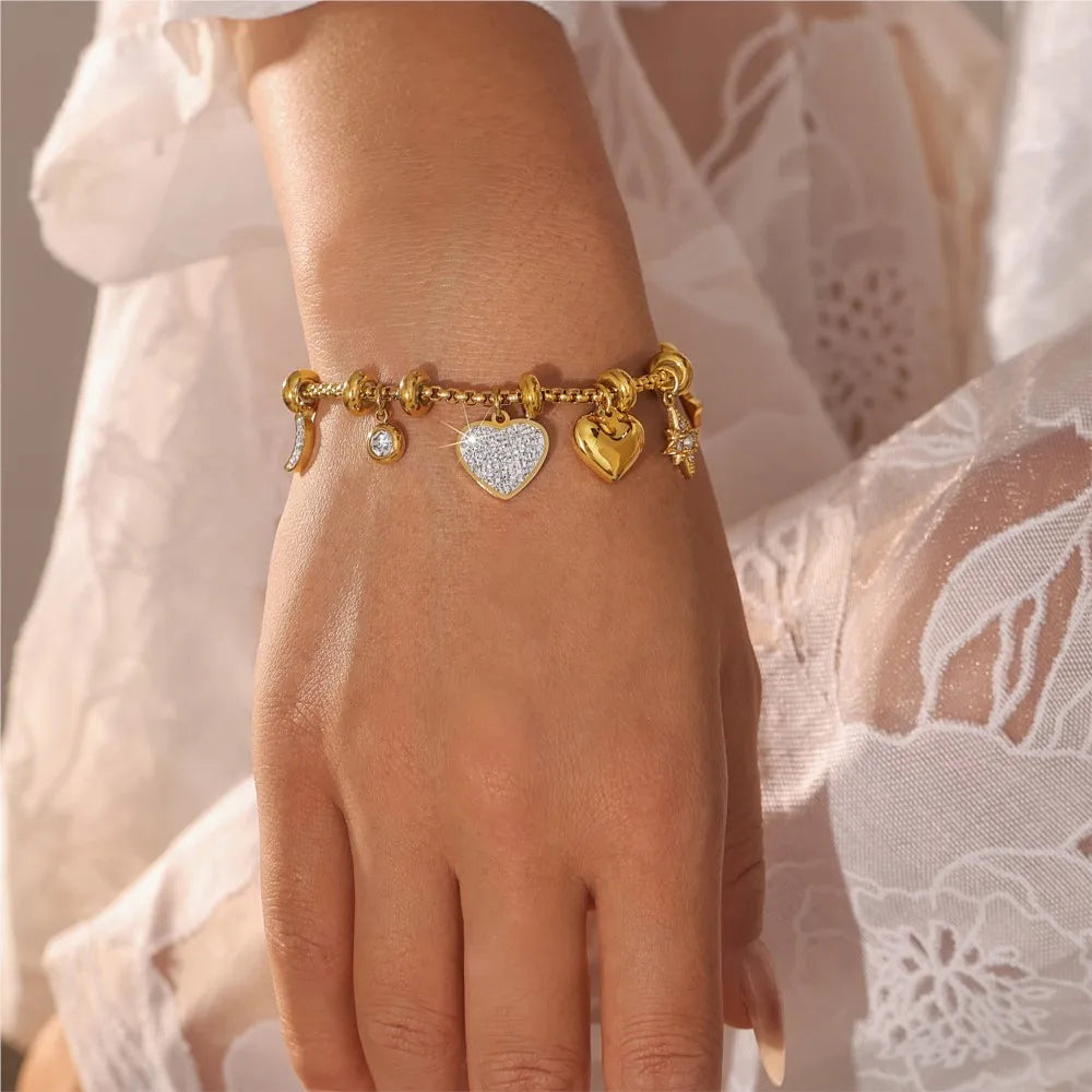 Universal Love Charm Bracelet