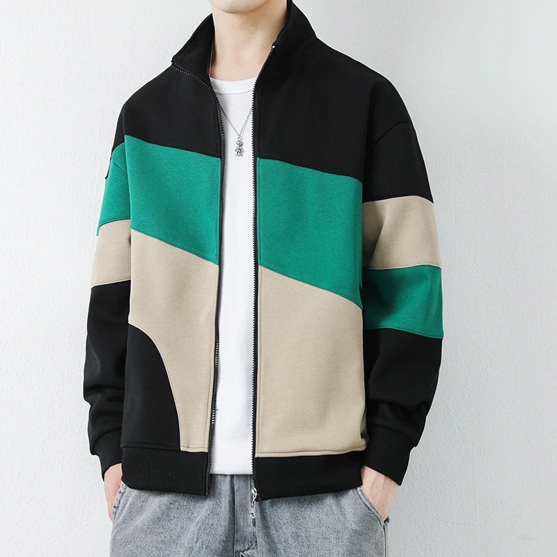 Colin Lane Tri Color Zip-up